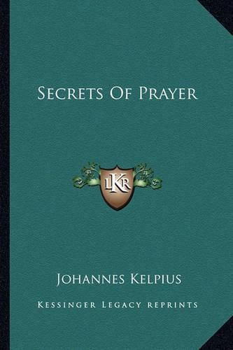 Cover image for Secrets of Prayer