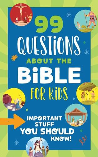 Cover image for 99 Questions about the Bible for Kids