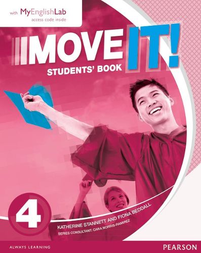 Cover image for Move It! 4 Students' Book & MyEnglishLab Pack