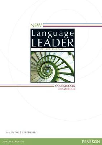 Cover image for New Language Leader Pre-Intermediate Coursebook with MyEnglishLab Pack