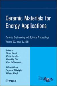 Cover image for Ceramic Materials for Energy Applications: Ceramic Engineering and Science Proceedings