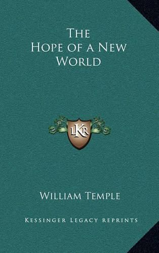 Cover image for The Hope of a New World