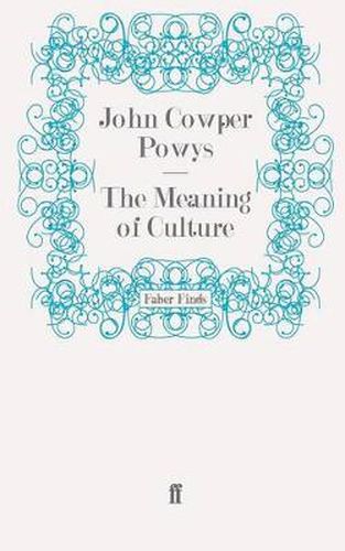 Cover image for The Meaning of Culture