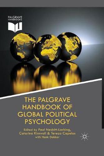 Cover image for The Palgrave Handbook of Global Political Psychology