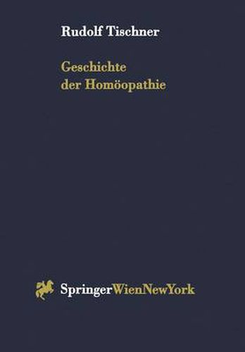 Cover image for Geschichte Der Homoeopathie