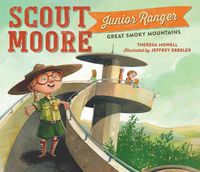 Cover image for Scout Moore, Junior Ranger: Great Smoky Mountains