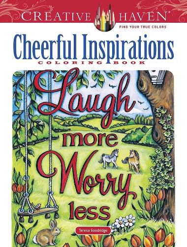 Cover image for Creative Haven Cheerful Inspirations Coloring Book