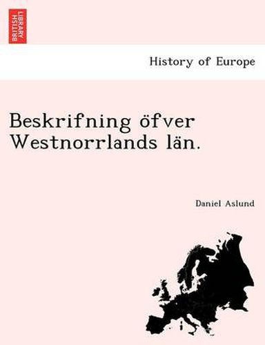 Cover image for Beskrifning O Fver Westnorrlands La N.