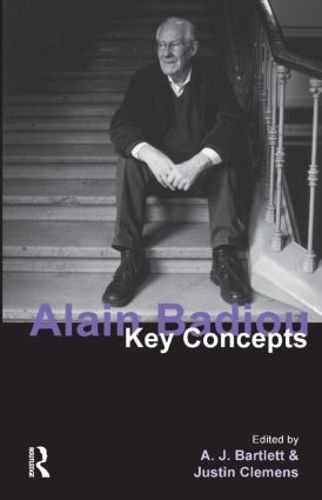 Cover image for Alain Badiou: Key Concepts