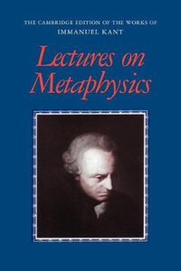 Cover image for Lectures on Metaphysics