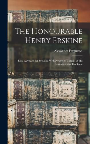 The Honourable Henry Erskine