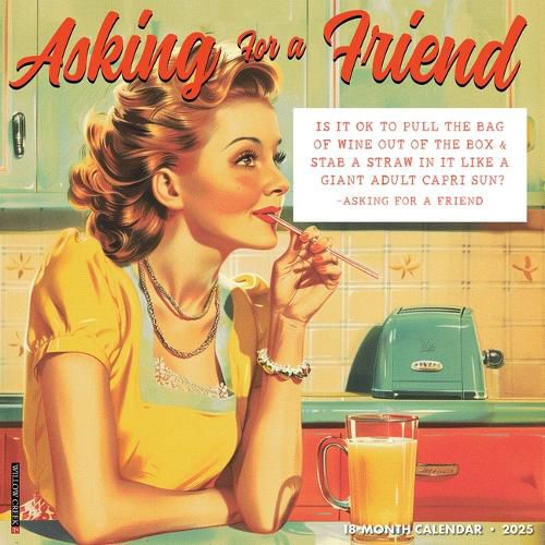 Cover image for Asking for a Friend 2026 12 X 12 Wall Calendar