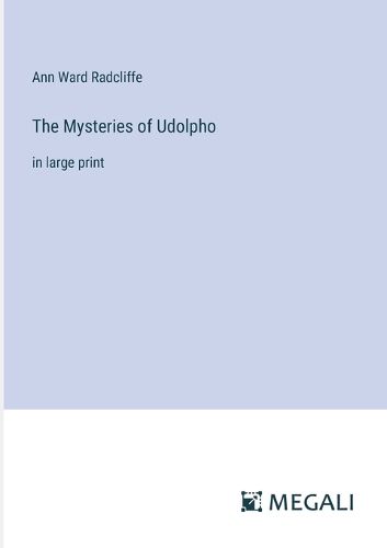 Cover image for The Mysteries of Udolpho