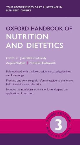 Cover image for Oxford Handbook of Nutrition and Dietetics