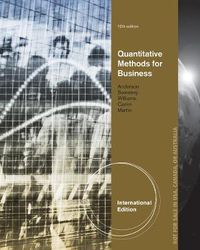 Cover image for Quantitative Methods for Business, International Edition (with Printed Access Card)