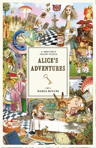 Cover image for Alice's Adventures: A 1000-Piece Jigsaw Puzzle