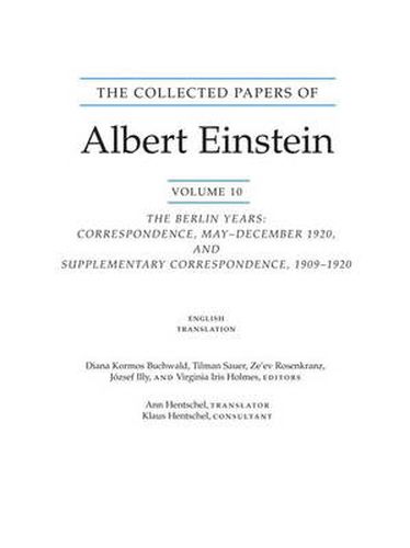 Cover image for The Collected Papers of Albert Einstein