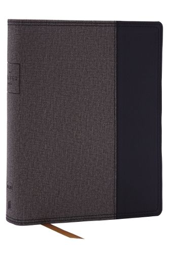 The Prayer Bible: Pray God's Word Cover to Cover (NKJV, Black/Gray Leathersoft, Red Letter, Comfort Print)