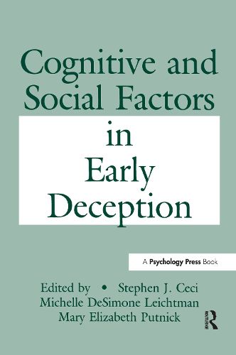 Cover image for Cognitive and Social Factors in Early Deception