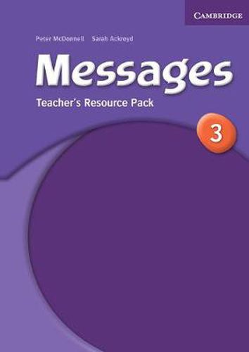 Cover image for Messages 3 Teacher's Resource Pack