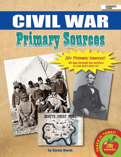 Cover image for Civil War Primary Sources Pack