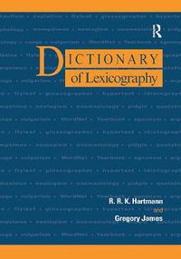 Cover image for Dictionary of Lexicography