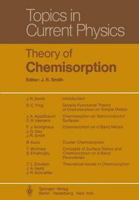 Cover image for Theory of Chemisorption