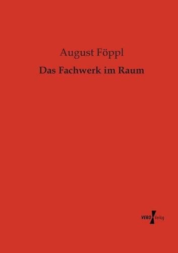 Cover image for Das Fachwerk im Raum