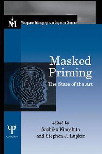 Cover image for Masked Priming: The State of the Art