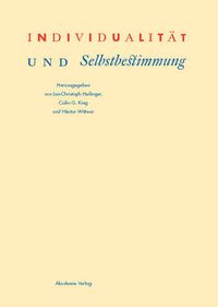 Cover image for Individualitat Und Selbstbestimmung