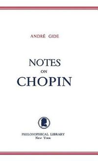 Cover image for Notes on Chopin