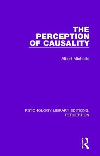 Cover image for The Perception of Causality