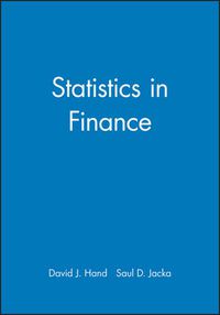 Cover image for Statistics in Finance