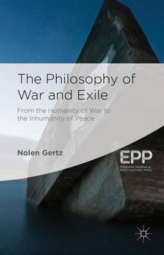 Cover image for The Philosophy of War and Exile