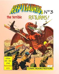 Cover image for Reptisaurus, the terrible n Degrees3