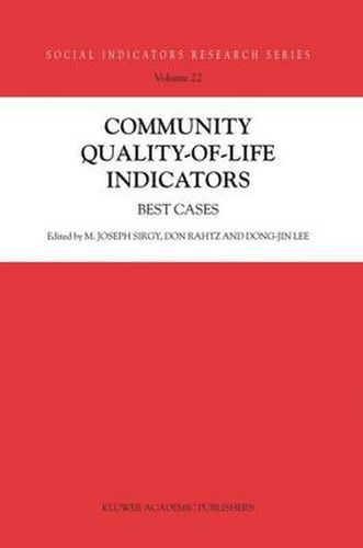 Cover image for Community Quality-of-Life Indicators: Best Cases