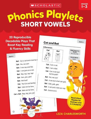 Phonics Playlets: Short Vowels