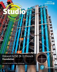 Cover image for Studio Edexcel GCSE French Foundation Student Book