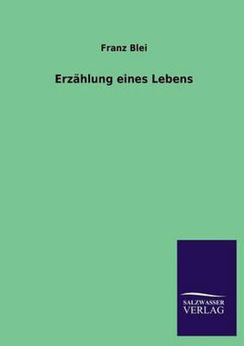 Cover image for Erzahlung Eines Lebens