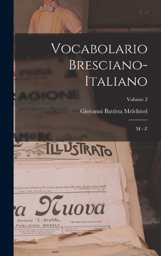 Cover image for Vocabolario Bresciano-italiano