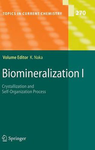 Biomineralization I: Crystallization and Self-Organization Process