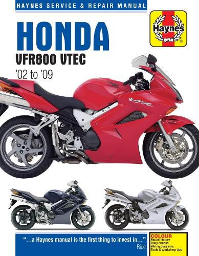 Cover image for Honda VFR800 V-Tec V-Fours