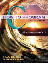 Cover image for C How to Program