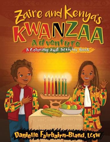 Cover image for Zaire and Kenya's Kwanzaa Adventure: A Coloring and Activity Book