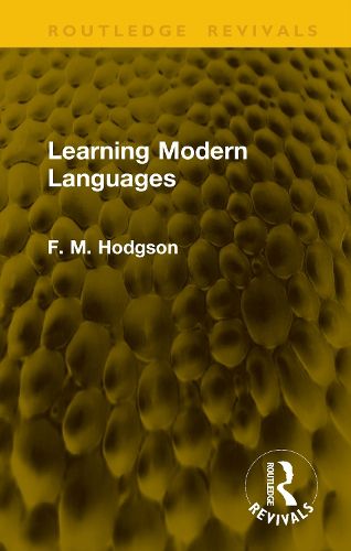 Cover image for Learning Modern Languages