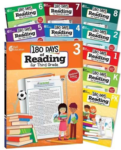 Cover image for 180 Days(tm) Reading 2nd Ed Complete 10-Book Set