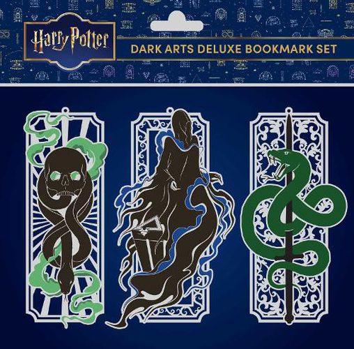 Cover image for Harry Potter: Dark Arts Deluxe Bookmark Set (Set of 3)