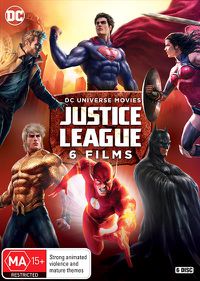 Cover image for DC Justice League | 6-Film Collection