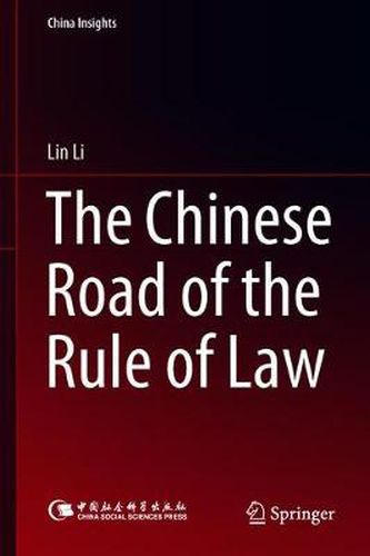 Cover image for The Chinese Road of the Rule of Law