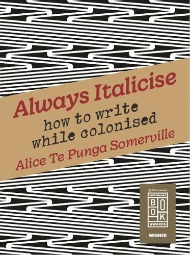 Cover image for Always Italicise